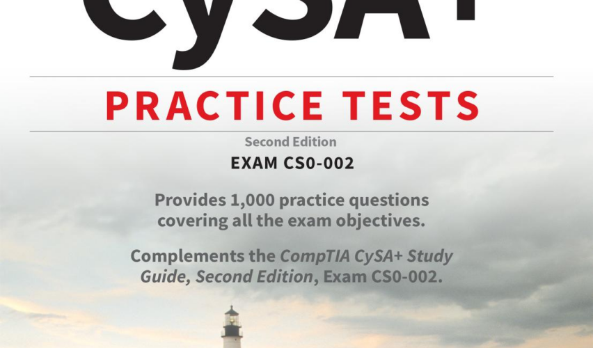 CompTIA CySA practice test cover